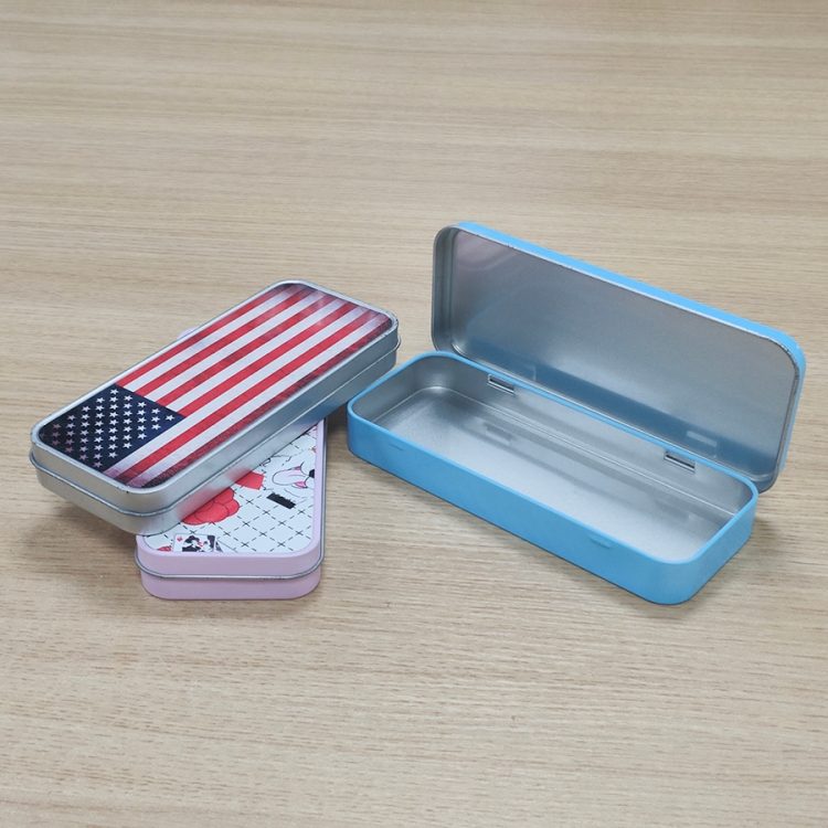 Wholesale sublimation Tinplate Pencil Case
