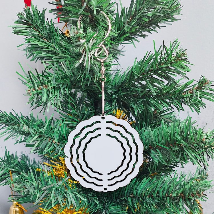 sublimation aluminum Ornament (111)