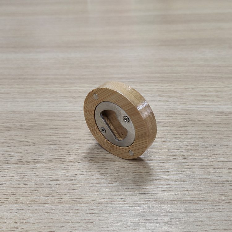 sublimation Bamboo Bottle Opener With Fridge Magnet