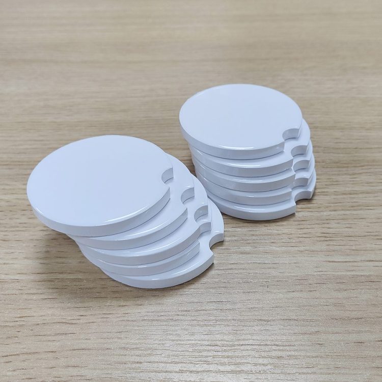 Custom Sublimation Ceramic Car Cup Coaster