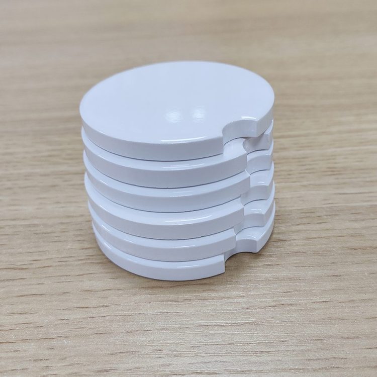 Custom Sublimation Ceramic Car Cup Coaster