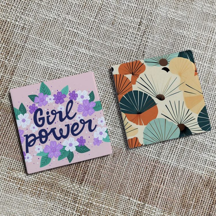 Custom Sublimation Ceramic Coaster Eco-Friendly Coaster