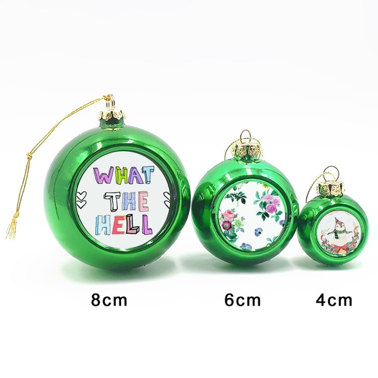 Sublimation Christmas Ornament Balls