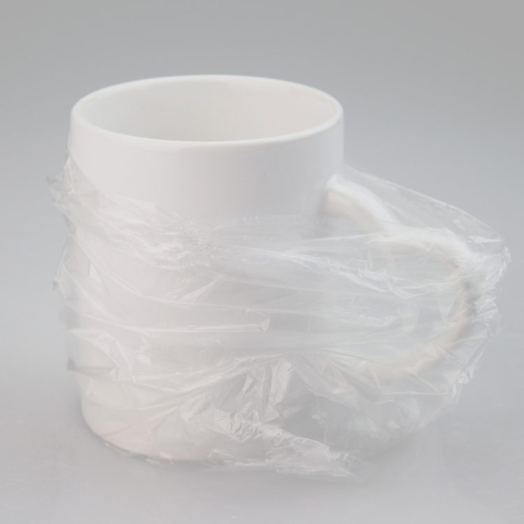 Custom Sublimation coffee Mug with Heart-Shaped Handle