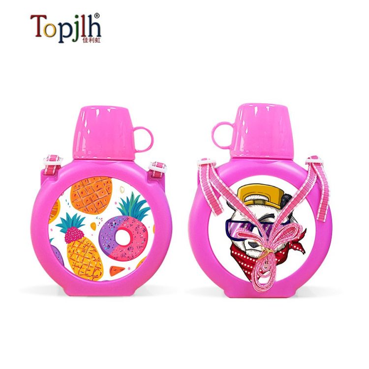 750ml Wholesale Eco-Friendly Sublimated Plastic kids water bottle