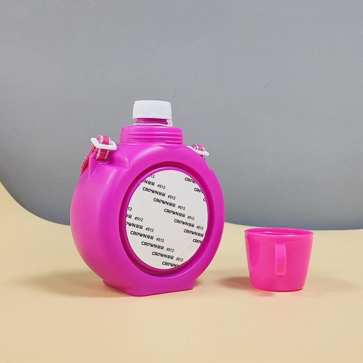 750ml Wholesale Eco-Friendly Sublimated Plastic kids water bottle