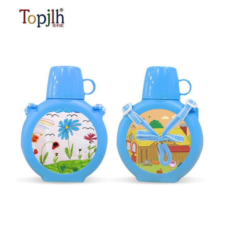 750ml Wholesale Eco-Friendly Sublimated Plastic kids water bottle