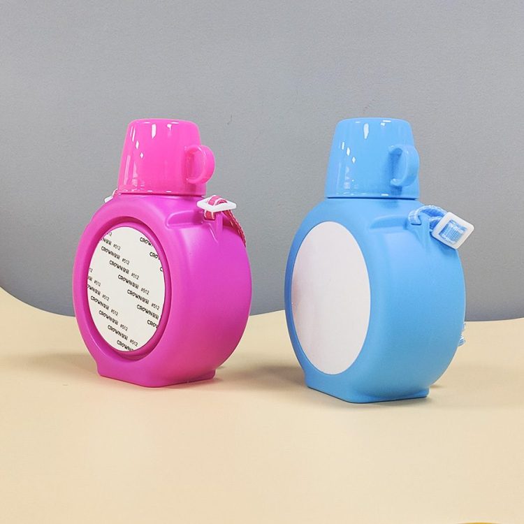 750ml Wholesale Eco-Friendly Sublimated Plastic kids water bottle
