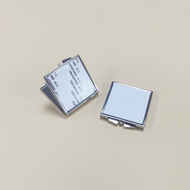 Wholesale Custom Sublimation Metral Make-up Mirror -Square