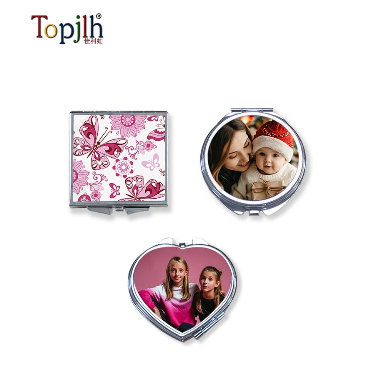 Custom Sublimation Metral Make-up Mirror