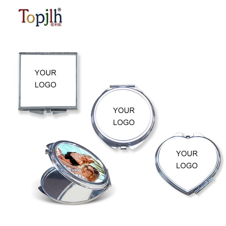 Custom Sublimation Metral Make-up Mirror