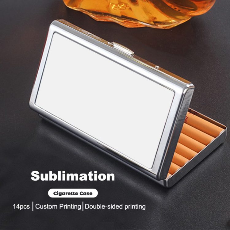 Sublimation Metal Cigarette Case