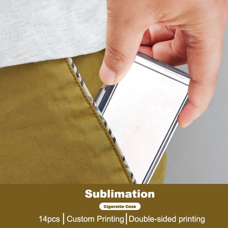 Sublimation Metal Cigarette Case