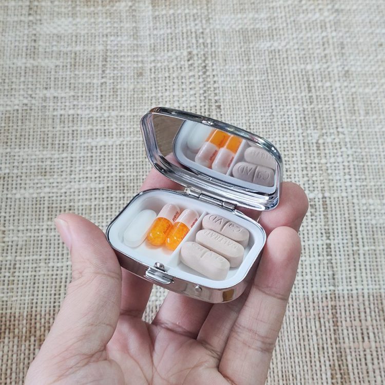 Sublimation Metal Pill Case