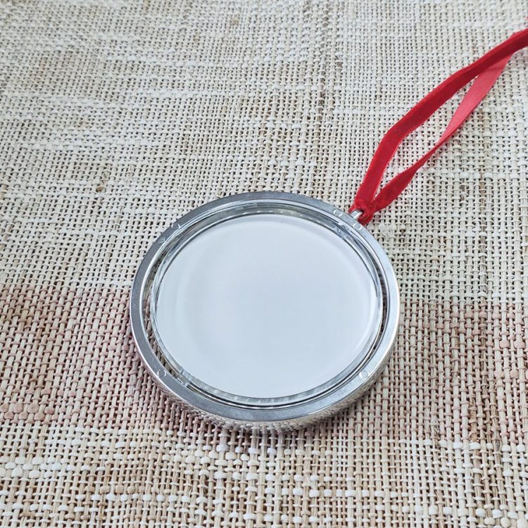 Sublimation-Transparent-plastic-rotating-ornament