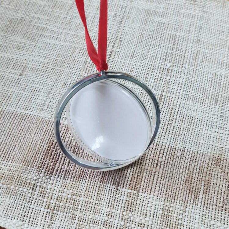 Sublimation-Transparent-plastic-rotating-ornament