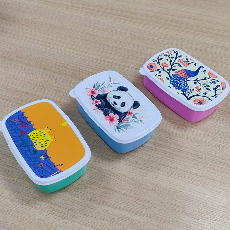 Custom Sublimated Lunch Boxes Bulk