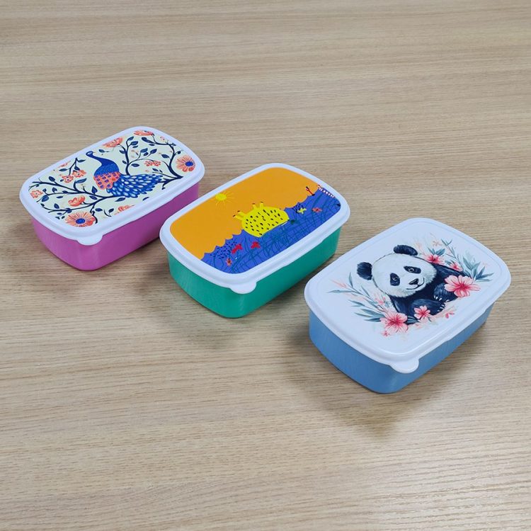 Custom Sublimated Lunch Boxes Bulk