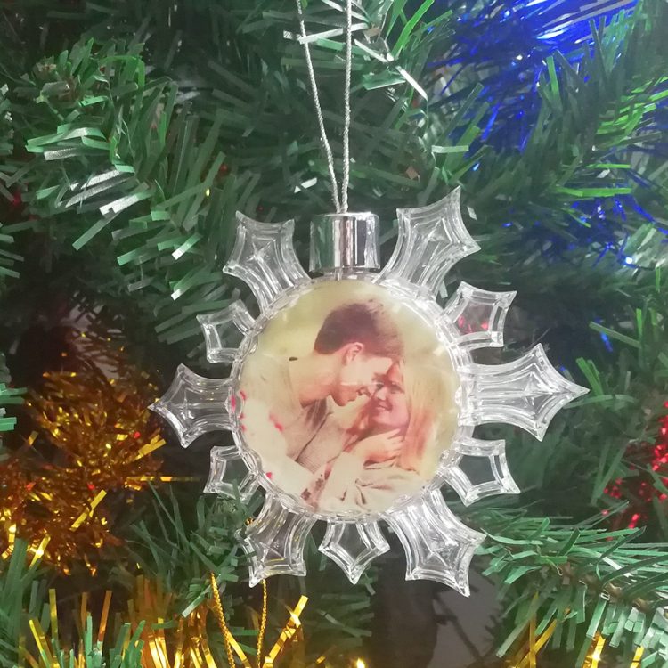 sublimation Plastic Ornament