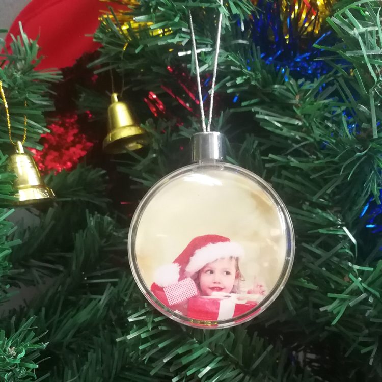 sublimation Plastic Ornament