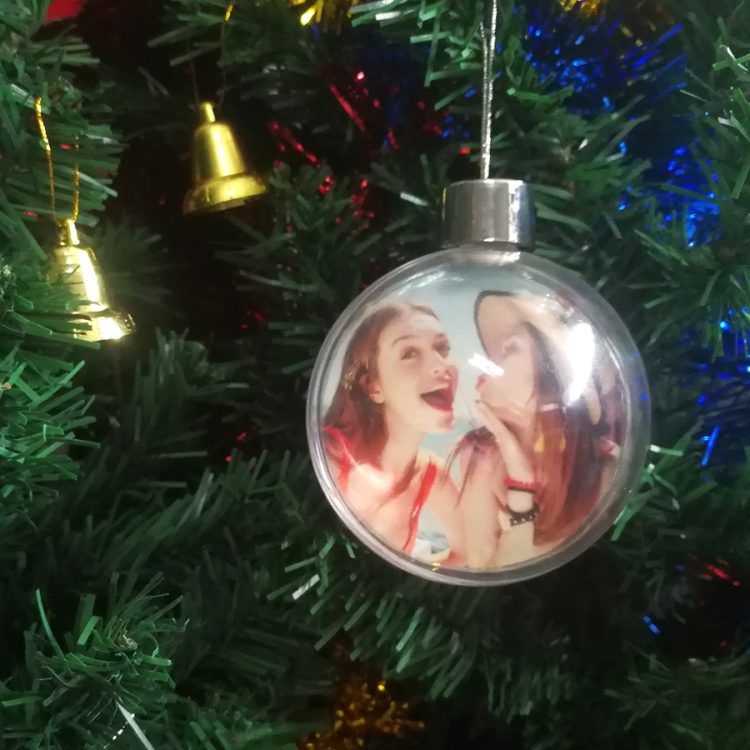sublimation Plastic Ornament