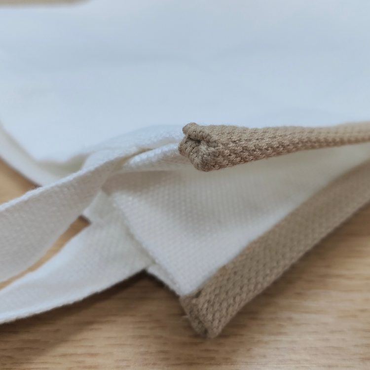 Custom Sublimation Printed Cotton Linen Tote Bags